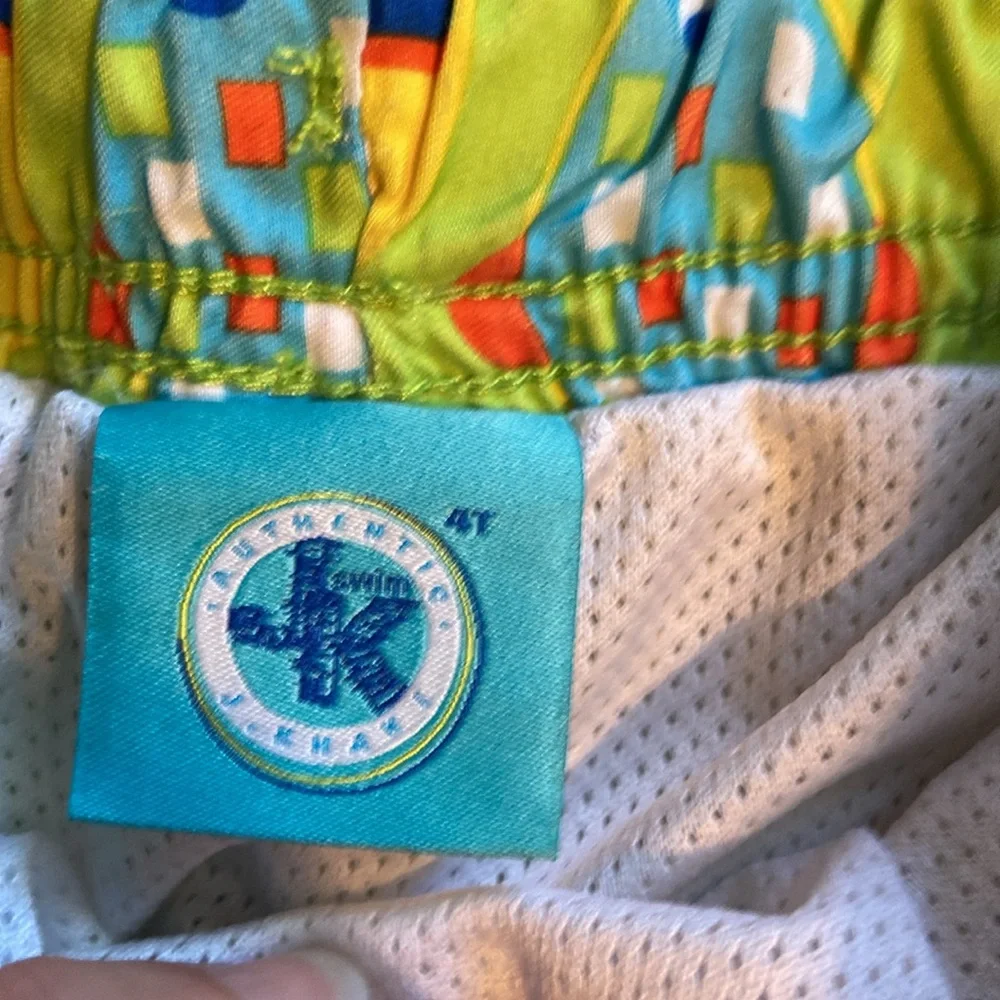 2 Pairs of Little Boys Size 4 Swim Trunks